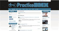Desktop Screenshot of practicebmx.com